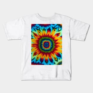 TIE DYE ART Kids T-Shirt